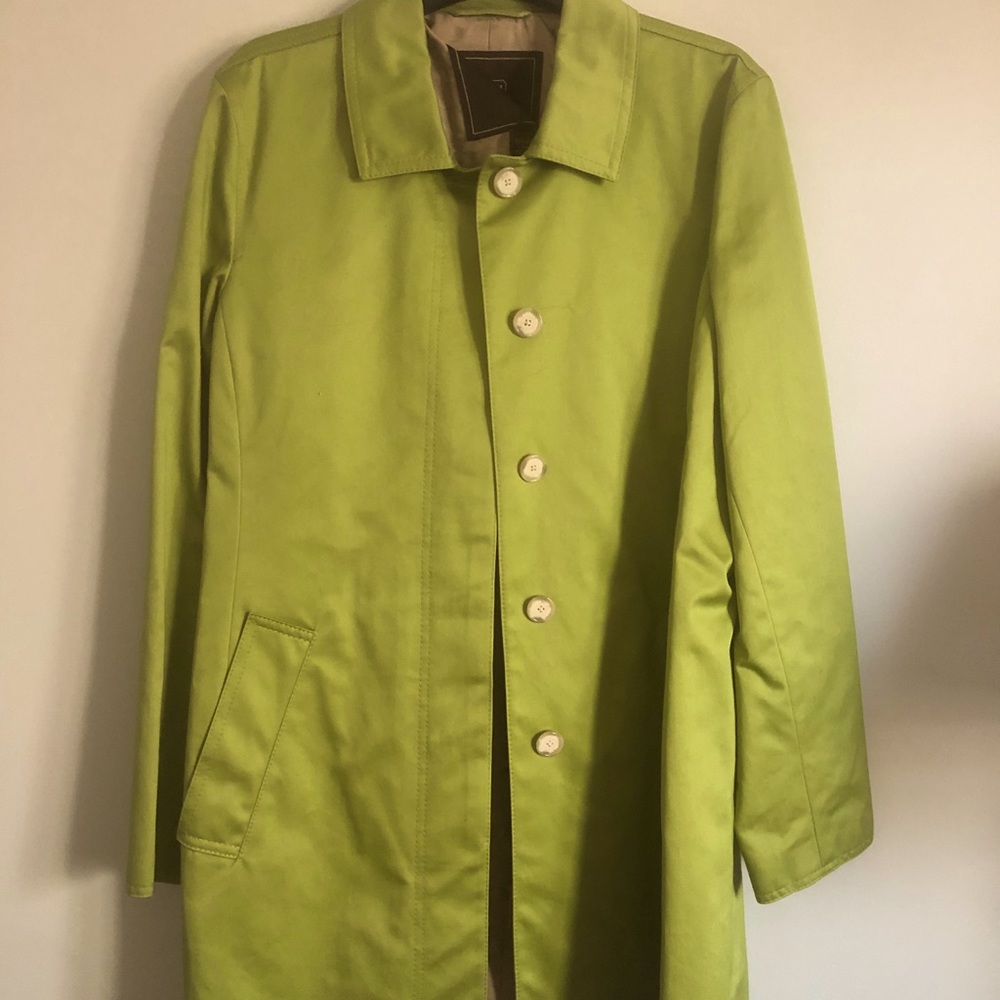 Coach sateen walking coat